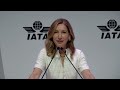 IATA AGM 2023: Panel - Aviation, a Vital Link in Times of Crisis