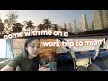 A day in my life as a consultant  business trip to miami 