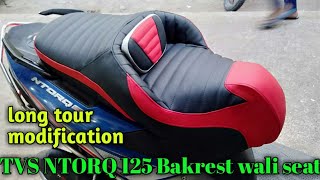 NTORQ 125| bakrest wali seat| modification| seat work best screenshot 5