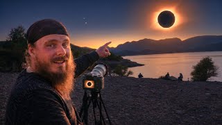 2026 TOTAL SOLAR ECLIPSE: Time-lapse and telephoto lens!