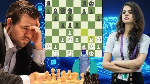 Perfect chess game 16 Magnus Carlsen vs Tania Sachdev
