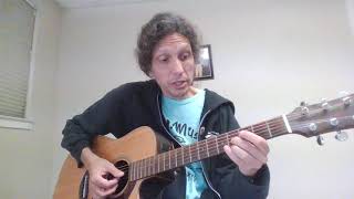 How To Play &quot;Although The Sun Is Shining&quot;(Fleetwood Mac) Harmony Solo Guitar Lesson