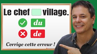 DE, DU ou DES en FRANÇAIS : 14 Exercices avec les Explications ✅