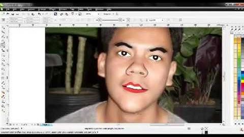 trik Cara Membuat Karikatur dengan CorelDraw