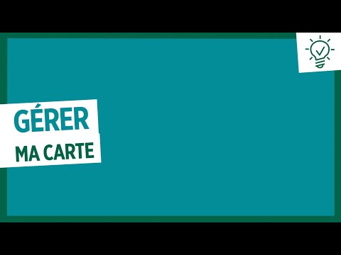 Tuto Nouveau Portail Client - Gérer Ma Carte