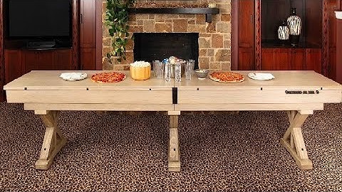 Freetime Fun 12FT Shuffleboard Multi Game Wooden Table for Adults Review