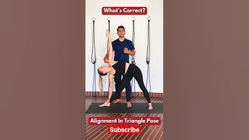 Triangle Pose: How to Practice Trikonasana | Yoga For Beginners #yoga #onlineyoga #yogaforbeginners