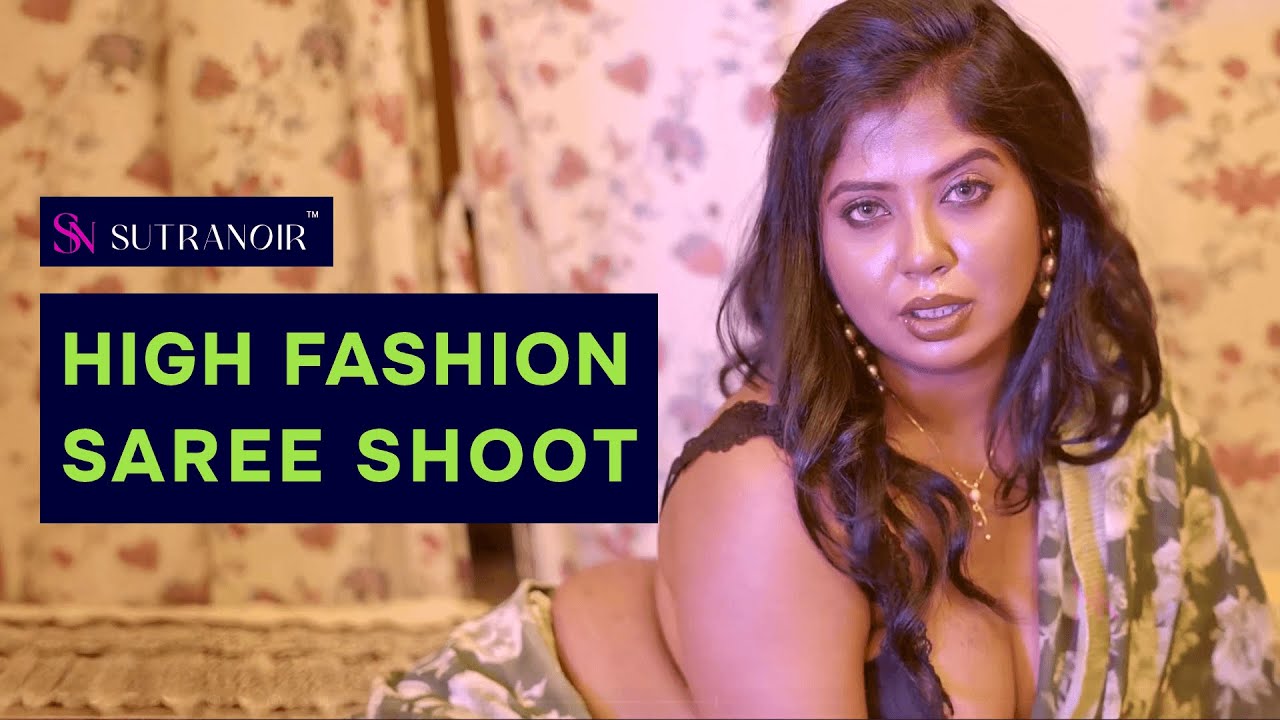 Sutra Noir High Fashion Saree Shoot 2025 | Bold • Luxury • Cinematic Saree Looks