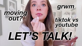 chatty GRWM featuring Aussie!