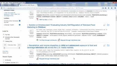 EBSCO Discovery Service (EDS--Quick Search tab) Scholarly Searching Rev 2016