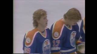 National Anthems Joe Duerr New York Islanders vs. Edmonton Oilers Game 3 1983