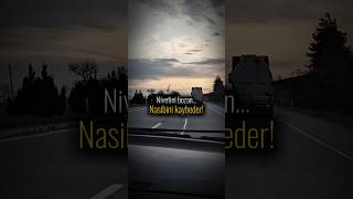 İnsan Nasip Ile Niyet Arasında Yaşar Şfet