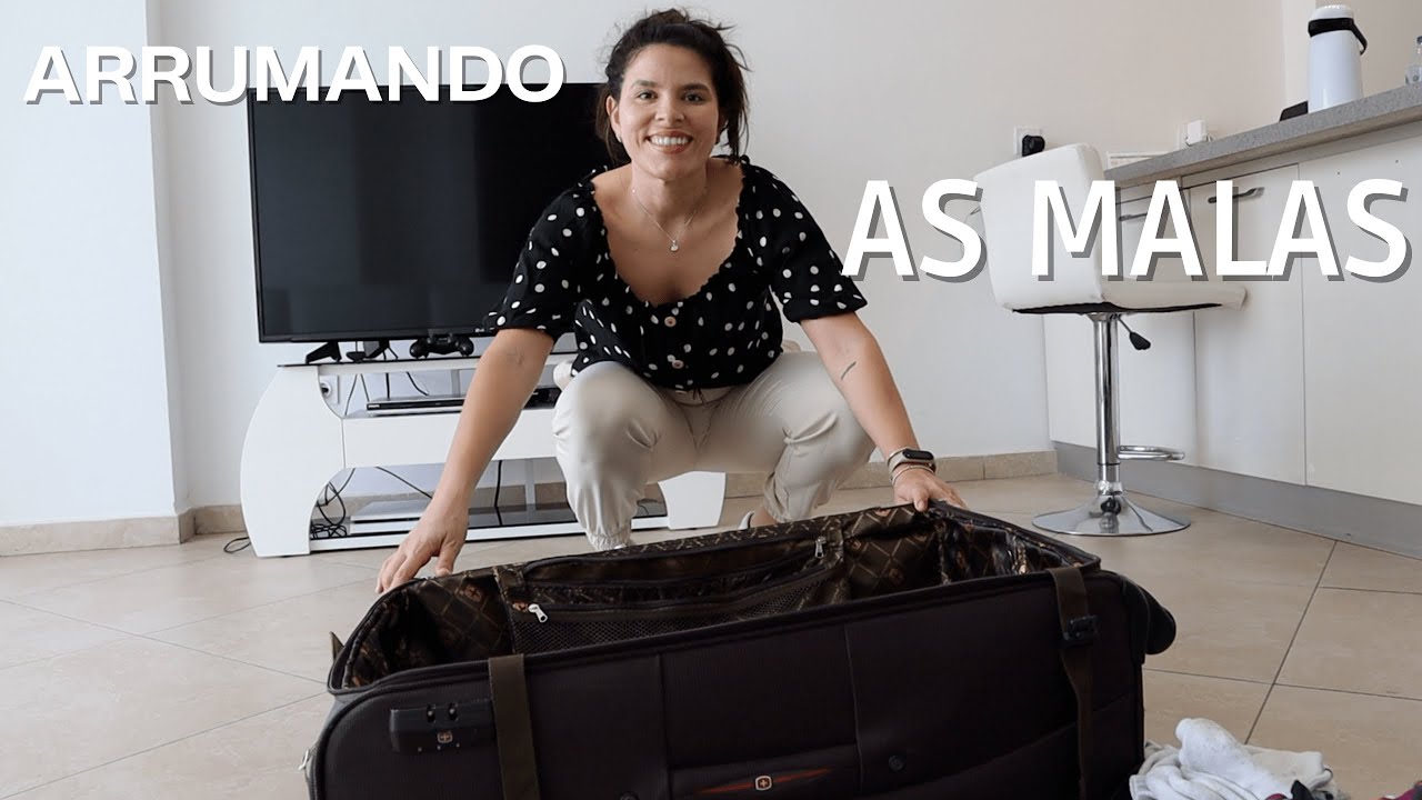 Arrumando as malas para mudança de país