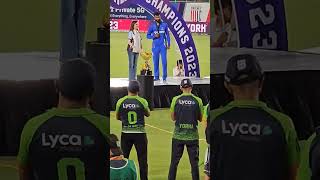 Major League Cricket Finals-MI NY Team Medals of honor?#cricket #dallas #tx #nitaambani #shorts