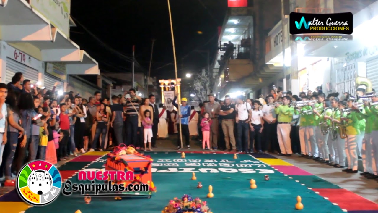 Procesión Cristo Negro de Esquipulas 9 de marzo 2018
