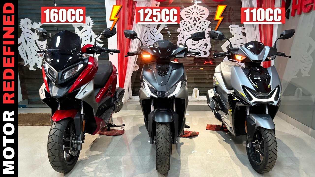 Hero Xoom Series Comparison | Xoom 160 Vs Xoom 125 Vs Xoom 110 Comparison | Best Kaun Hai??