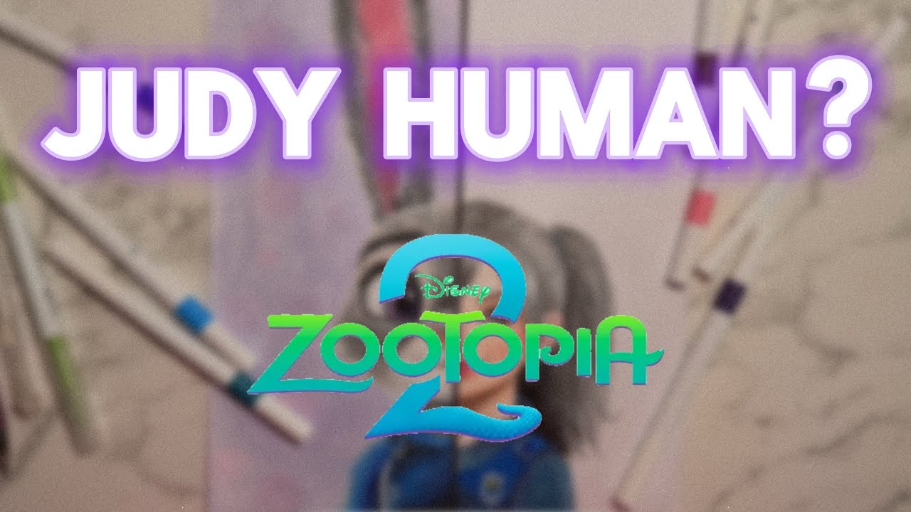 Judy Hopps DISNEY VS REAL HUMAN | art challenge 
