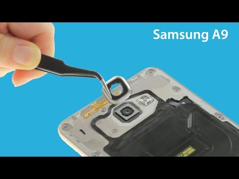 Samsung Galaxy A9(2016) Broken Camera Lens Repair Guide