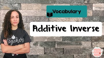 Additive Inverse