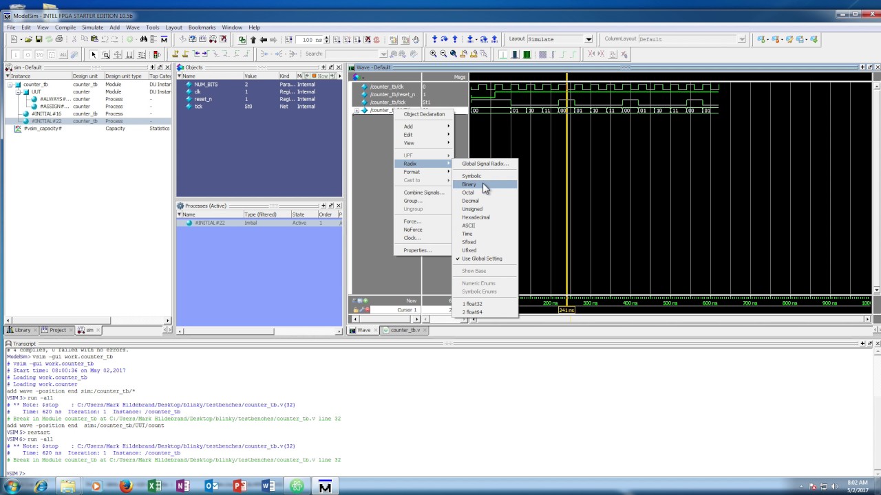 what is modelsim altera quartus