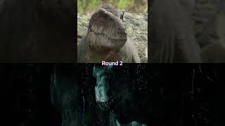 Accurate T rex vs Indominus rex   #Shorts #viral #jurassicpark #jurassicworld