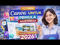 Cara Menggunakan Canva untuk Pemula 2026|Fitur Baru Canva yang Wajib Tahu #canva #poster #idulfitri
