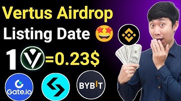 Vertus Airdrop listing date || Vertus airdrop big update || Vertus Telegram Airdrop