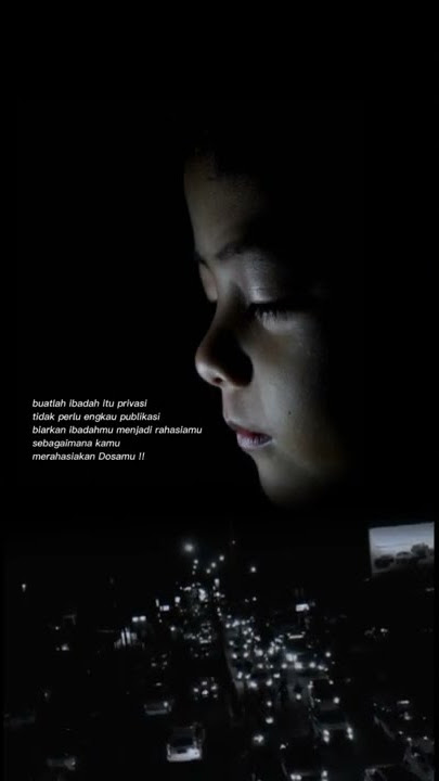 IBADAH ITU PRIVASI CUKUP ALLAH DAN DIRIMU YG TAU