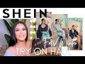 HUGE SHEIN FALL/ WINTER TRY ON HAUL + STYLING | 13+ ITEMS |  AFFORDABLE SHEIN DESIGNER DUPES !