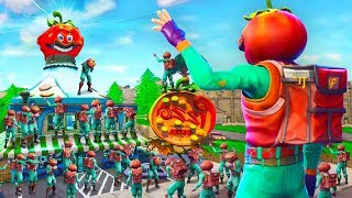 100 Player's Say Goodbye To Tomato Town In Fortnite Battle Royale (Emotional)