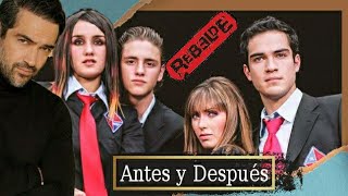 Rebelde .Antes y Después