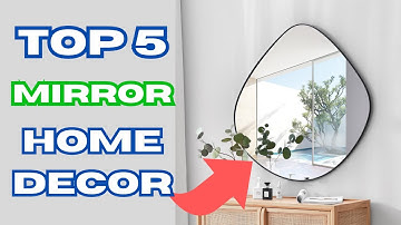 top 5 asymmetrical wall mirror - home decor - asymmetrical mirror
