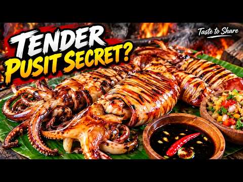 Tasty! Secret to a Tender SQUID recipe💯✅ I will show you technique of Cooking Squid tasty!