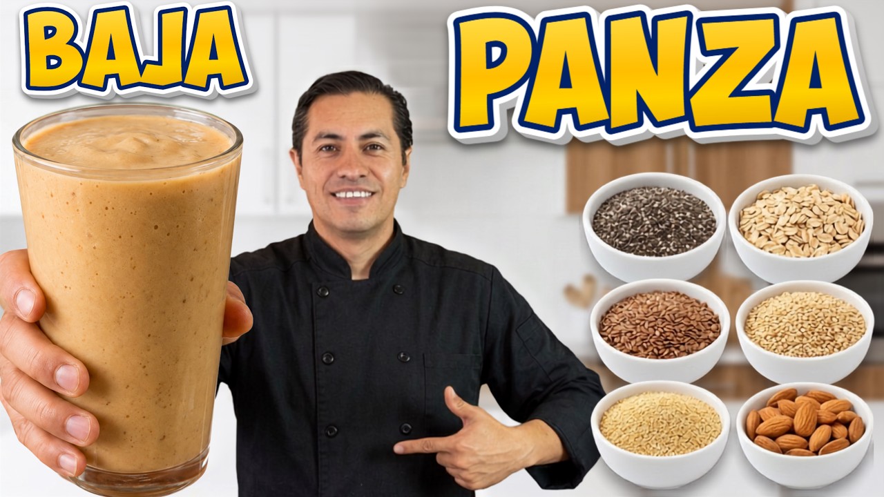 El Licuado que Más Recomiendo para Desinflamar el Abdomen y Mejorar la Digestión