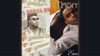 Burna Boy - Gum Body ft. Jorja Smith Remix Carl Thomas - I Wish