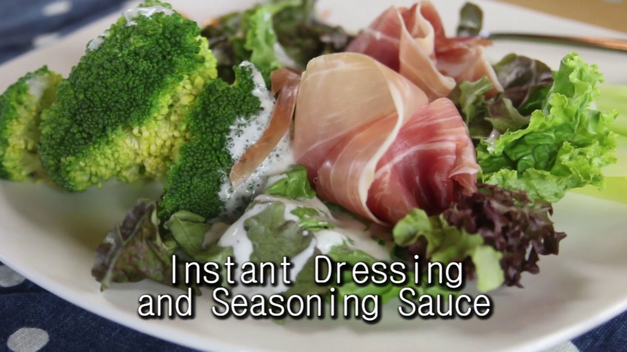 Instant Dressing How To Make Instant Dressing & PROSCIUTTO SALAD by Chef Pachi Delicious ...