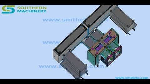 PCB board handling system for Smart EMS factory