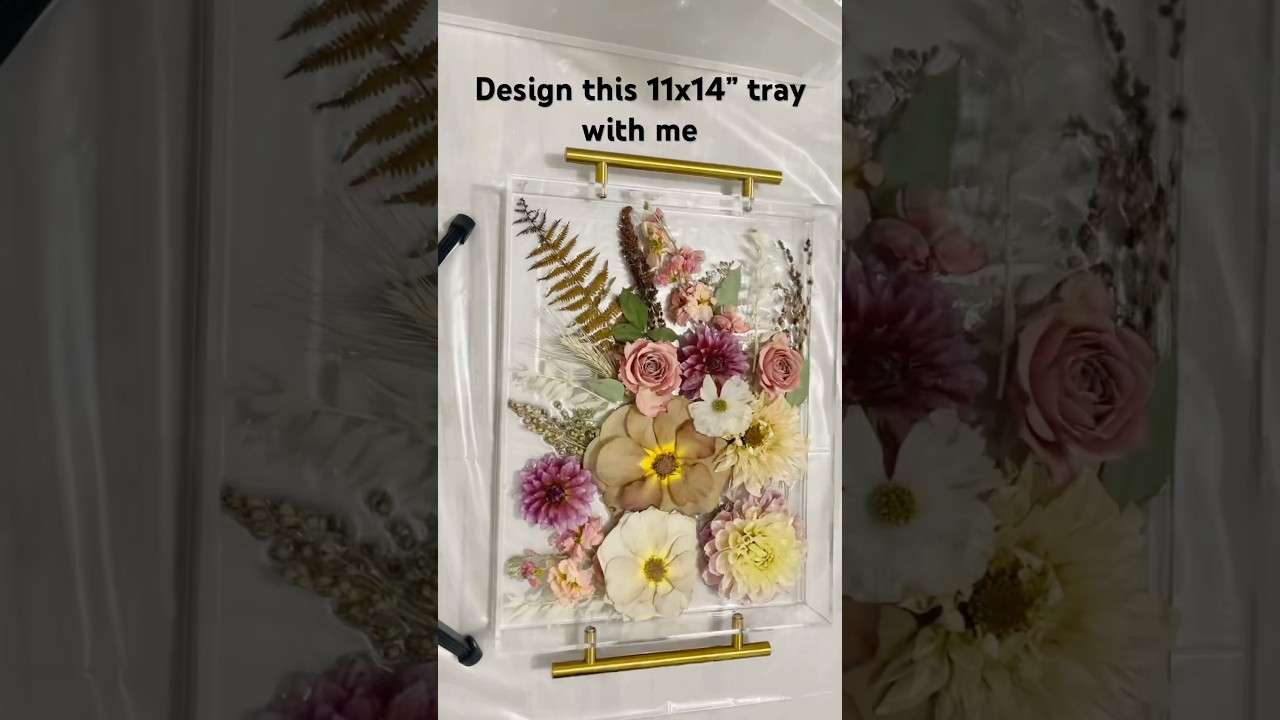 Design this 11x14” tray with me! 