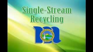 Morgantown Single-Stream Recycling: The Clean Community Concept