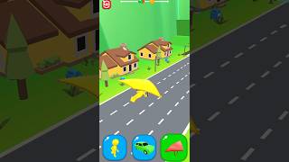 Shape-shifting Lv-946 Funny Race Gameplay new hyper casual games #shapeshifting #gameplay #shorts