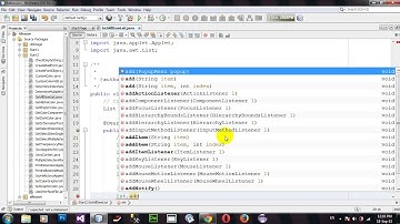 Get All Items From AWT List in Java Applet and AWT in Netbeans