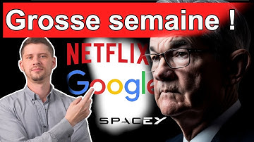 Actions Netflix, Google (et SpaceX), la Bourse sur cette fin d’année... Grosse semaine à venir !