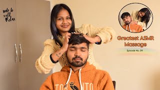 Greatest Asmr Head Massage By Aishwarya Ep9 Neck Back Ears And Beard Massage Puremassage