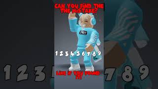 WHERE IS THE MISTAKE?🤔 || #roblox #subscribe #viral ||