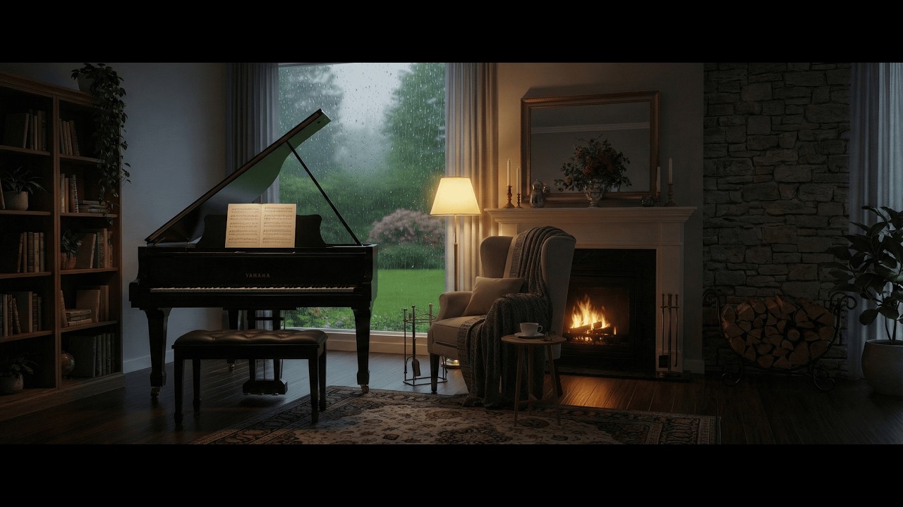 PIANO ASMR Relaxing Sleep Music for Insomnia and Stress Relief | Deep Sleeping Ambient Sound