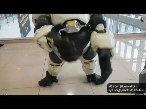 winston overwatch cosplay youtube