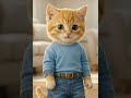cat motivational video plz watch the end 💪👌 || #motivational #cat #shortsfeed