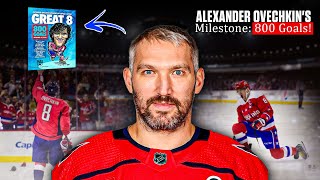 Alexander Ovechkin: Ovi Unleashes the Great Eight Hundred