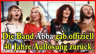 Die Band Abba meldet sich nach 40 Jahren Auflösung offiziell mit einem neuen Album zurück.