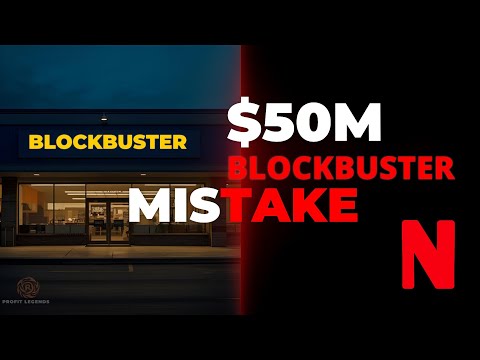 How Netflix Killed Blockbuster | The $50 Million Mistake That Changed History